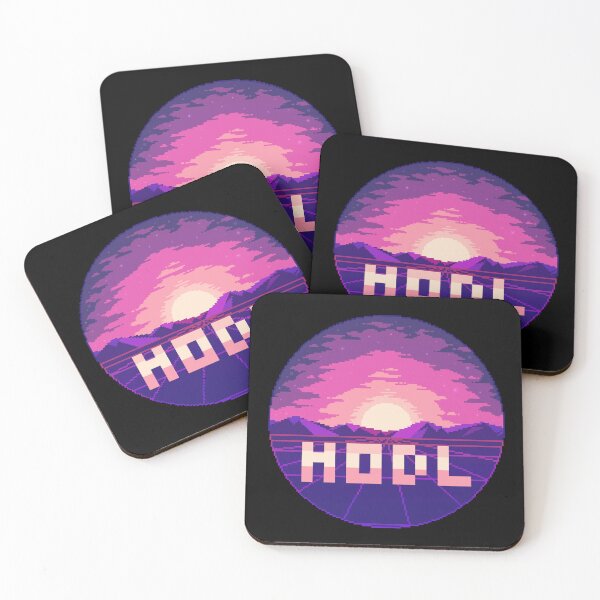 Item preview, Hodl Bitcoin Vaporwave Pixel Art designed and sold by CyberRex.