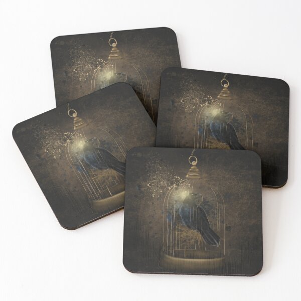 Item preview, The Crow in the Gold Cage designed and sold by BlindEye1.