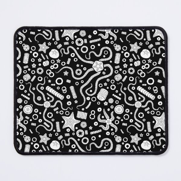Item preview, Crinoid Fossil Pattern – Paleoart, Prehistoric Ocean, Marine Fossils designed and sold by wingedwolf94.
