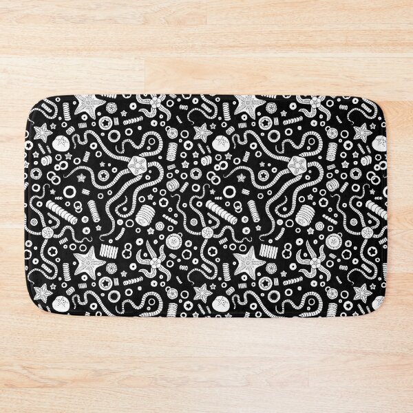 Item preview, Crinoid Fossil Pattern – Paleoart, Prehistoric Ocean, Marine Fossils designed and sold by wingedwolf94.