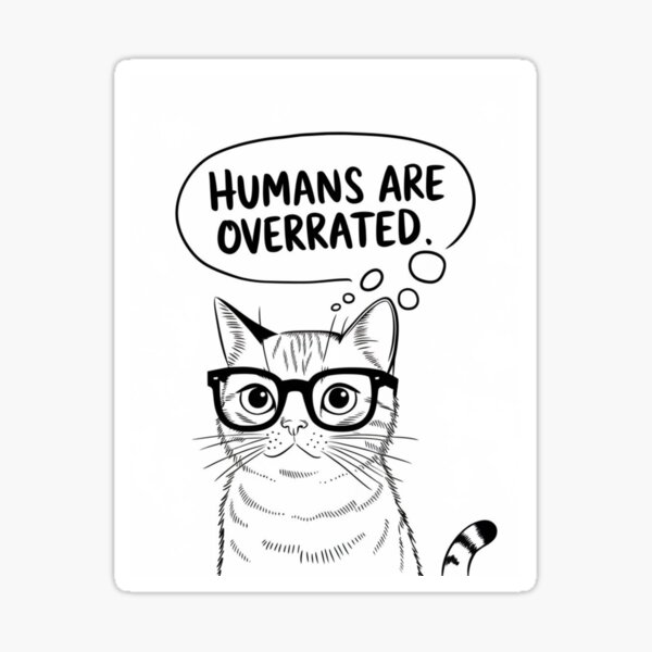 Item preview, Introverted but Willing to Discuss Cats ? designed and sold by Ozimendias.
