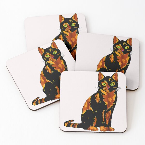 Item preview, Funny Tortishell cat ,Cat Tortie Cat,  designed and sold by AddlPoolart.