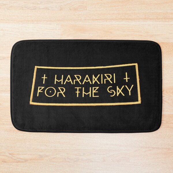 Item preview, HARAKIRI FOR THE SKY LOGO ART designed and sold by MetalRockProg.