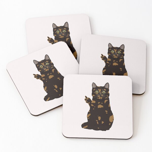 Item preview, Funny Tortishell cat ,Cat Tortie Cat,  designed and sold by AddlPoolart.
