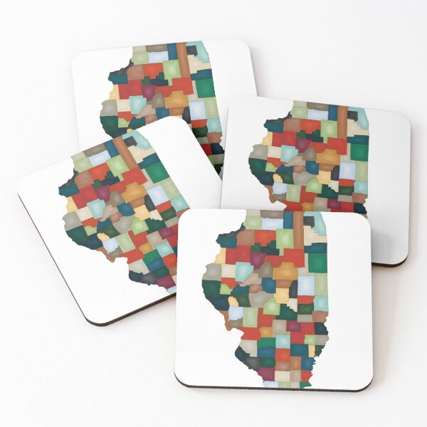 Item preview, Illinois  designed and sold by ChaosAndLace.