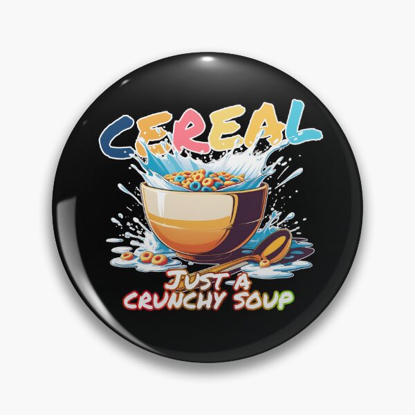 Item preview, Epic Food Challenges - Cereal Just a crunchy soup designed and sold by Designs-Labs.