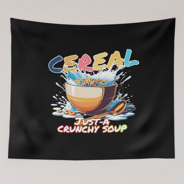Item preview, Epic Food Challenges - Cereal Just a crunchy soup designed and sold by Designs-Labs.