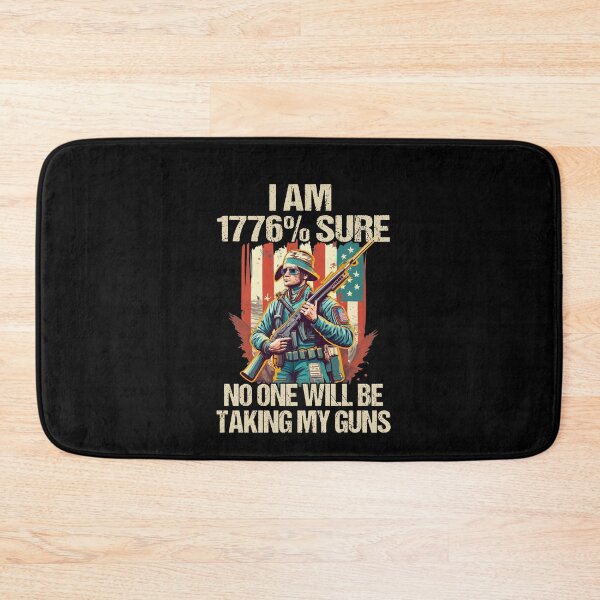 Item preview, I Am 1776 Sure No One Will Be Taking My Guns American Flag designed and sold by Dressed For  Duty.