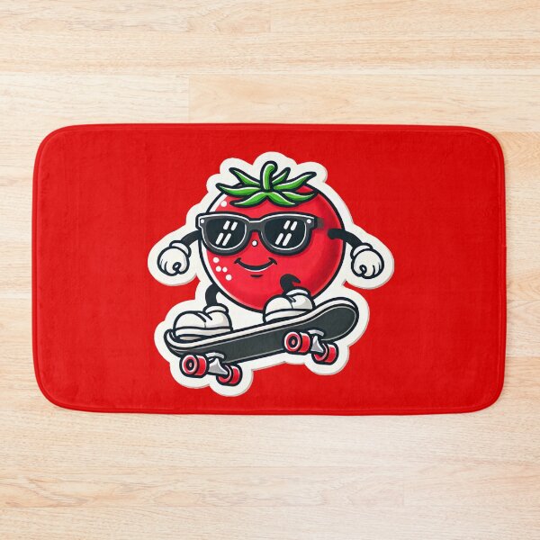 Item preview, Skateboarding Tomato designed and sold by PinUpPizzazz.