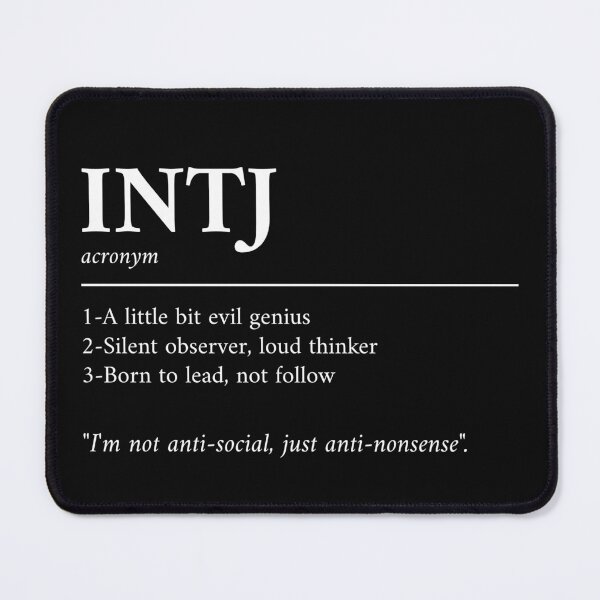 Item preview, I'm an INTJ - MBTI Personality designed and sold by BaroqueBull.