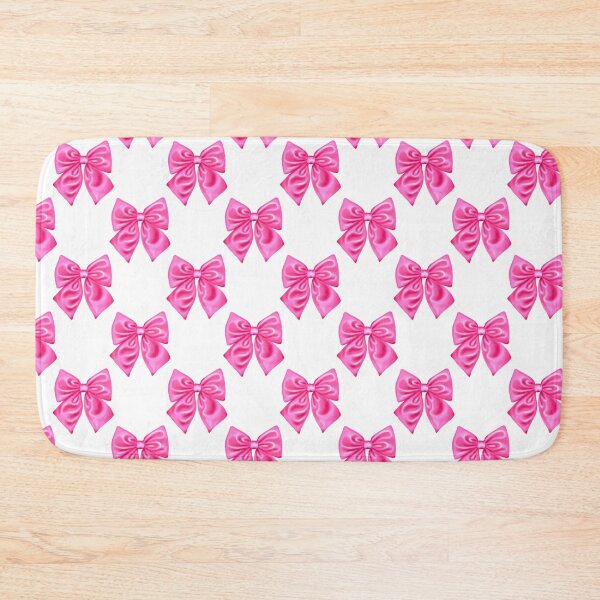 Item preview, pink satin ribbon bow pattern.  designed and sold by Splendid Scibbles.