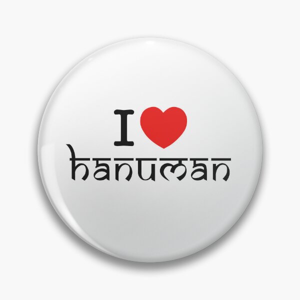 Item preview, Amo a Hanuman | Diseño devocional Hanuman | Obra espiritual hindú | Homenaje a Hanuman Bhakt designed and sold by PaintedPixels01.
