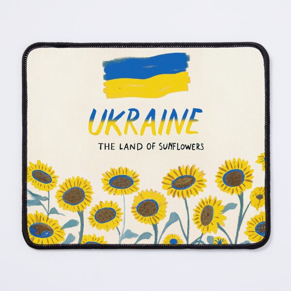 Item preview, Ukraine - The Land of Sunflowers | Beautiful Sunflower Artwork designed and sold by Michael van der Hoorn.