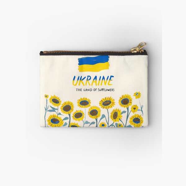 Item preview, Ukraine - The Land of Sunflowers | Beautiful Sunflower Artwork designed and sold by Michael van der Hoorn.