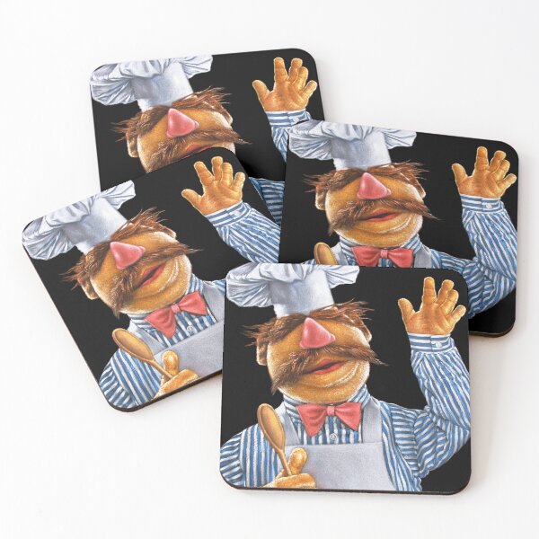 Item preview, Swedish Chef, oil on velvet by Jorge Torrones designed and sold by velvetify.com.