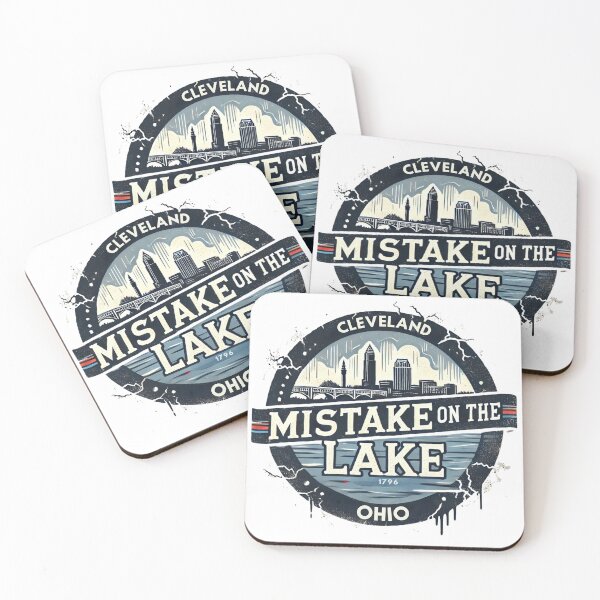 Item preview, CLEVELAND - MISTAKE ON THE LAKE designed and sold by Retro Kingdom Boutique.
