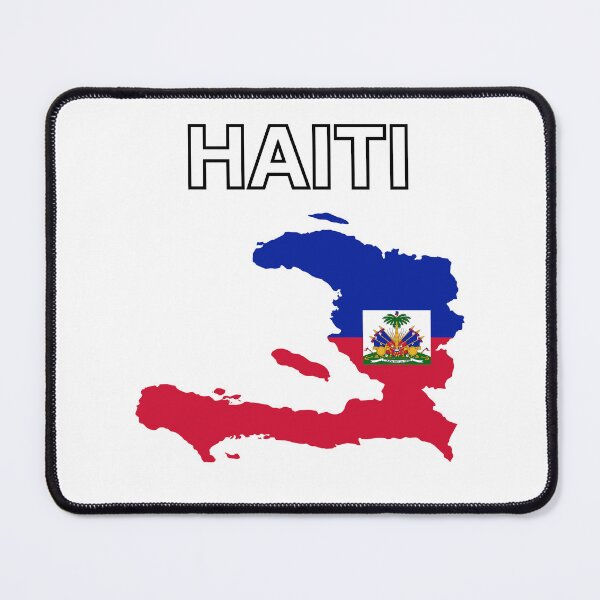 Item preview, Haiti Flag Map Design designed and sold by atomstartup.