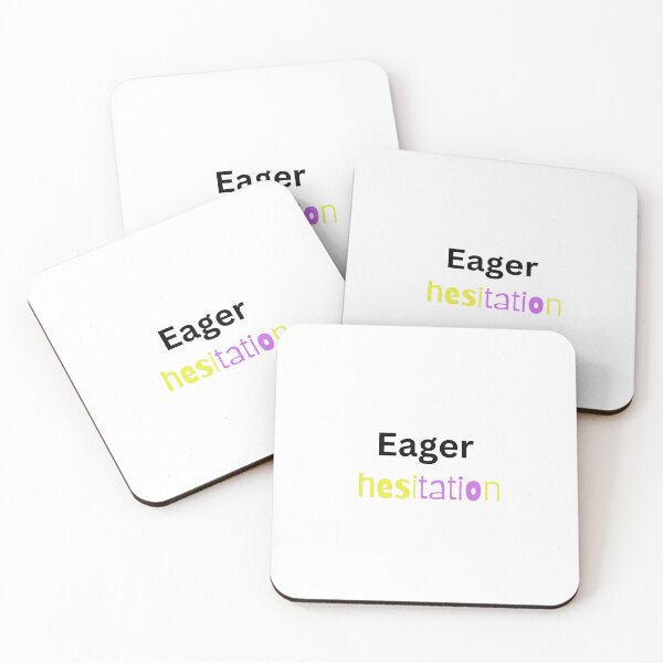 Item preview, Eager hesitation designed and sold by Monem-RASH.