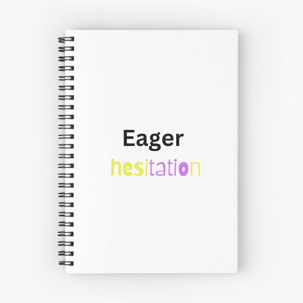Item preview, Eager hesitation designed and sold by Monem-RASH.