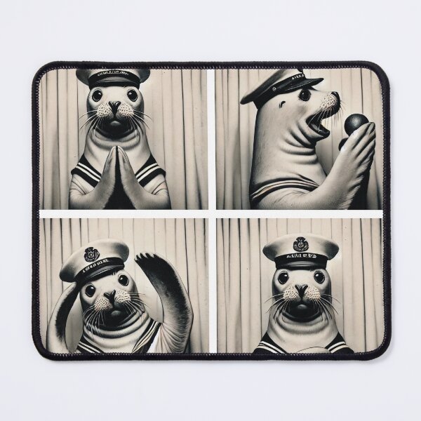 Item preview, Cute Sea Lion Photobooth | Adorable Marine Animal Poses | Playful and Funny Wildlife Photography designed and sold by PaintedPixels01.