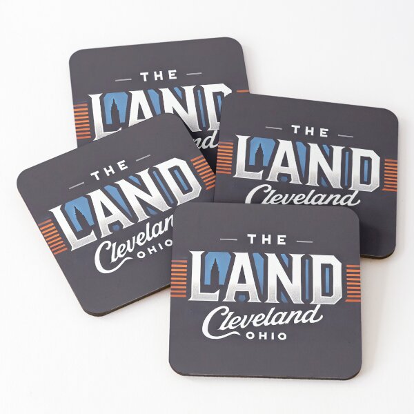 Item preview, The Land – Cleveland, Ohio Bold Retro Logo designed and sold by Retro Kingdom Boutique.