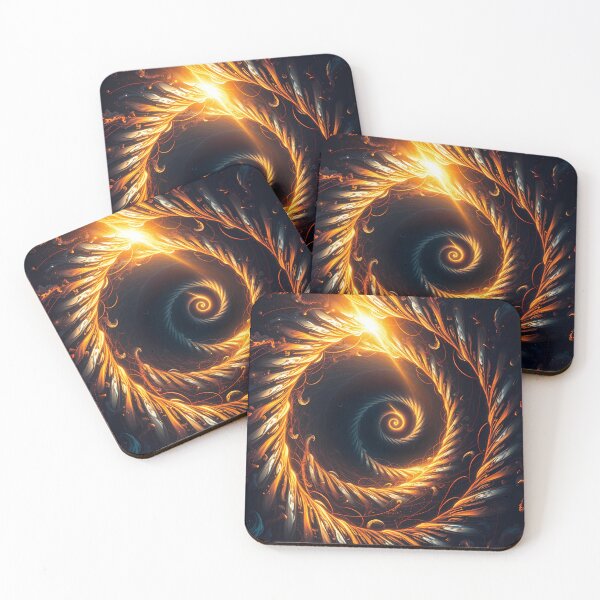 Item preview, The Luminous Abyss: A Hypnotic Fractal Vortex designed and sold by Arts Unlimited.