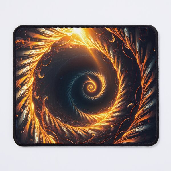 Item preview, The Luminous Abyss: A Hypnotic Fractal Vortex designed and sold by Arts Unlimited.