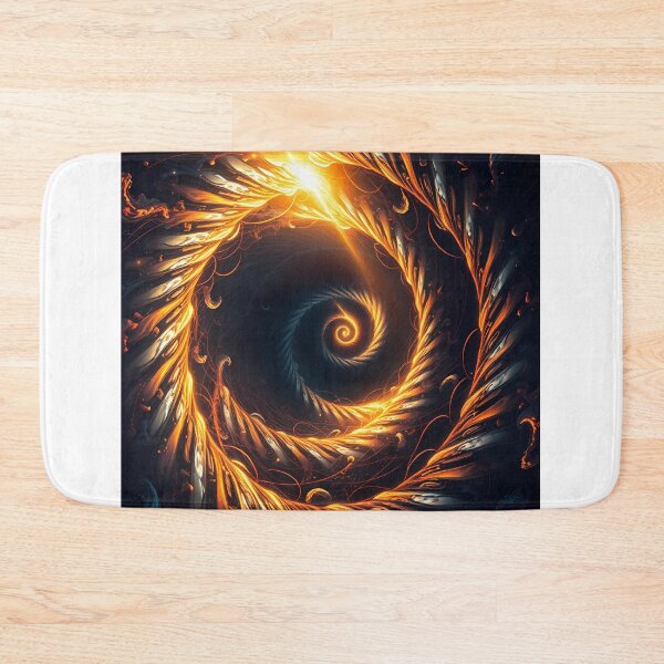 Item preview, The Luminous Abyss: A Hypnotic Fractal Vortex designed and sold by Arts Unlimited.