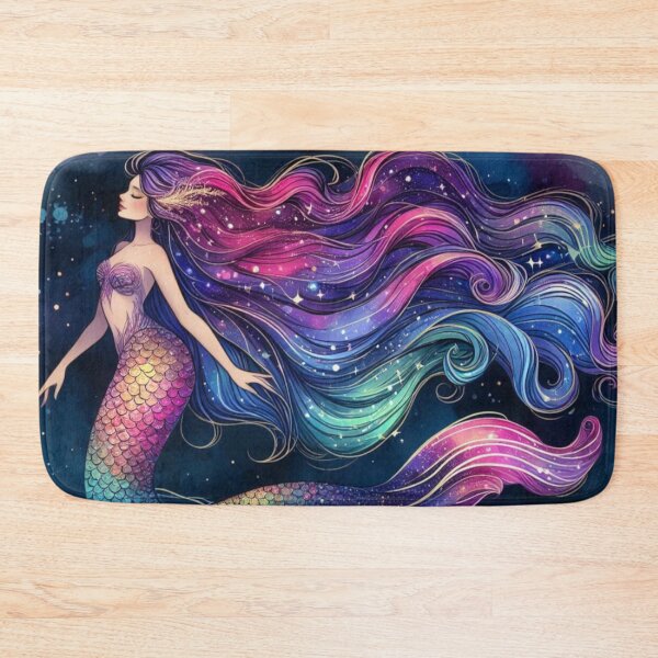 Item preview, Celestial Mermaid Dream designed and sold by LyssasMindArt.