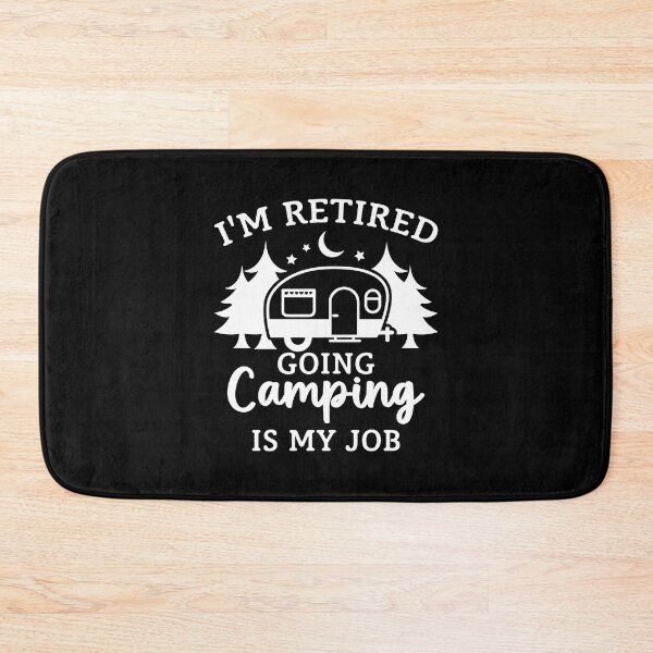 Item preview, Retired Camping Lover Funny "I'm Retired, Going Camping is My Job" designed and sold by Imaginarium Design.