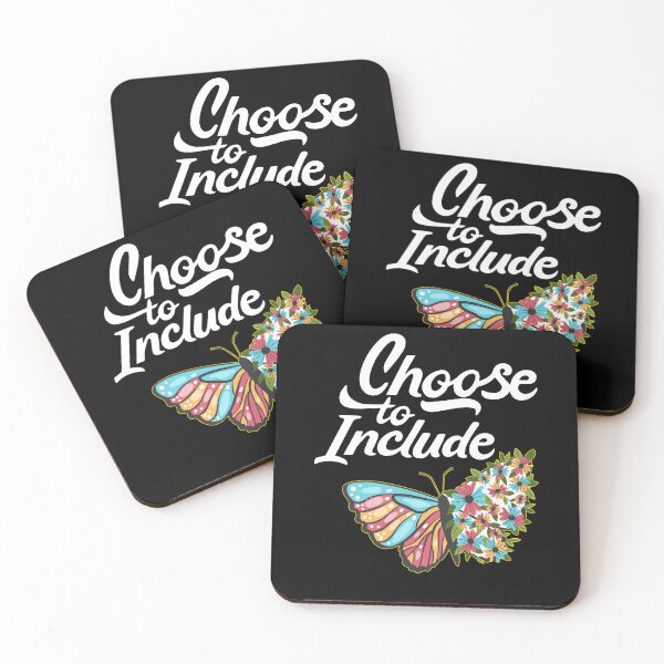 Item preview, Choose To Include Special Education Teacher Floral Butterfly designed and sold by Dressed For  Duty.