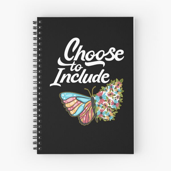 Item preview, Choose To Include Special Education Teacher Floral Butterfly designed and sold by Dressed For  Duty.
