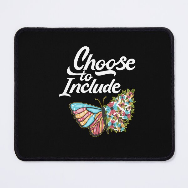 Item preview, Choose To Include Special Education Teacher Floral Butterfly designed and sold by Dressed For  Duty.