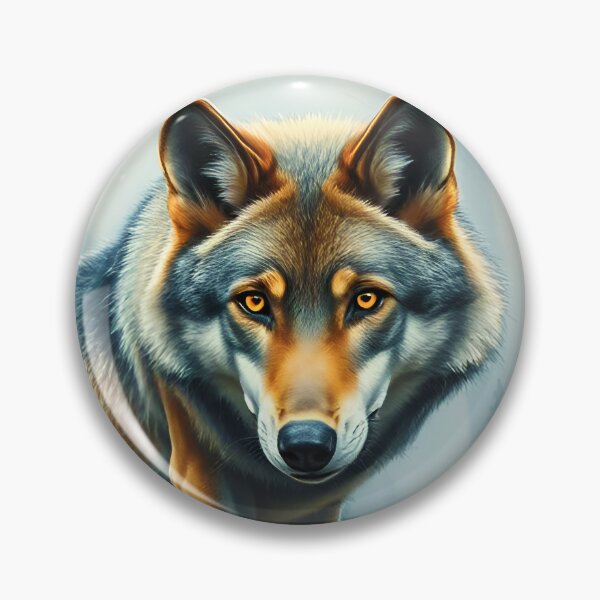 Item preview, Wolf Oil Painting Style Nature Wildlife Conservation designed and sold by kakarikihill.