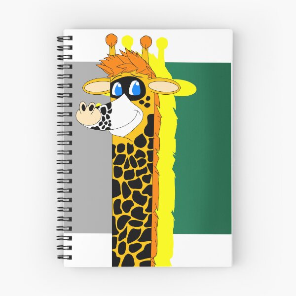 Item preview, Furry Giraffe/Green-Gray Gradient designed and sold by Adam Hernán.