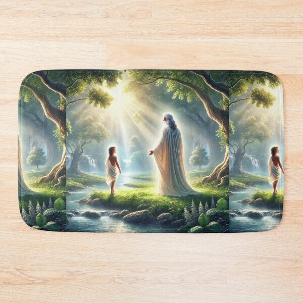 Item preview, "And Adam Lived an Hundred and Thirty Years, and Begat a Son" – The Birth of Seth Verse: Genesis 5:3 (KJV) designed and sold by Meta2Physical.