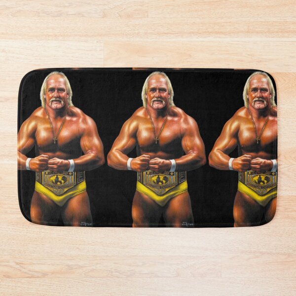 Item preview, Hulk Hogan, Oil on velvet by Jorge Torrones ver3 designed and sold by velvetify.com.