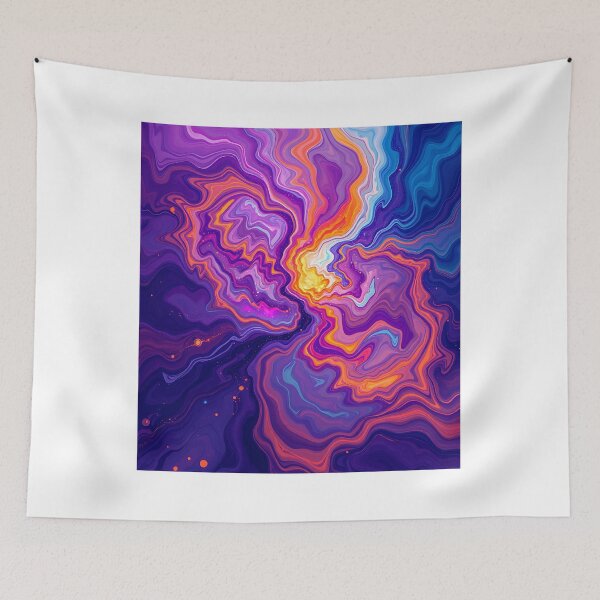 Item preview, Celestial Eruption: A Surreal Cosmic Dreamscape designed and sold by Arts Unlimited.
