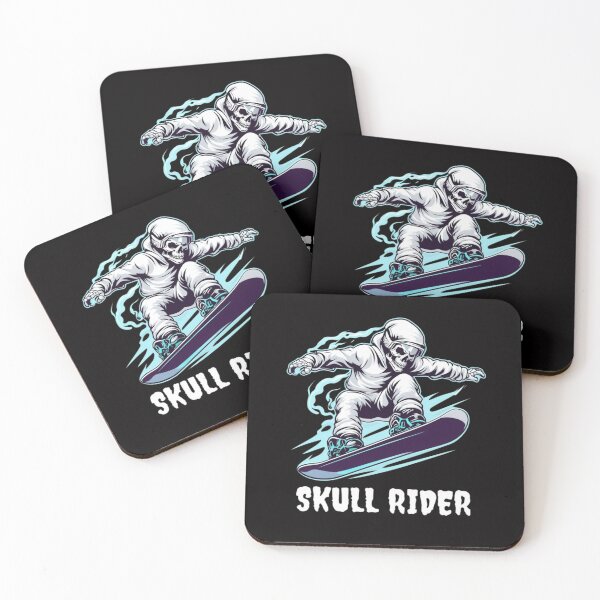 Artikelvorschau, Totenkopf Snowboarder entworfen und verkauft von JIGUWORLD.