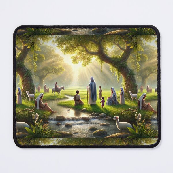 Item preview, "And the Days of Adam After He Had Begotten Seth Were Eight Hundred Years" – The Lineage of Seth Verse: Genesis 5:4 (KJV) designed and sold by Meta2Physical.