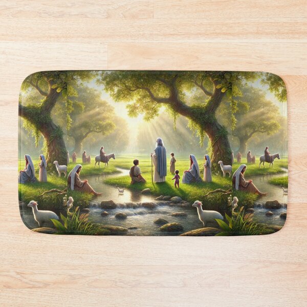 Item preview, "And the Days of Adam After He Had Begotten Seth Were Eight Hundred Years" – The Lineage of Seth Verse: Genesis 5:4 (KJV) designed and sold by Meta2Physical.