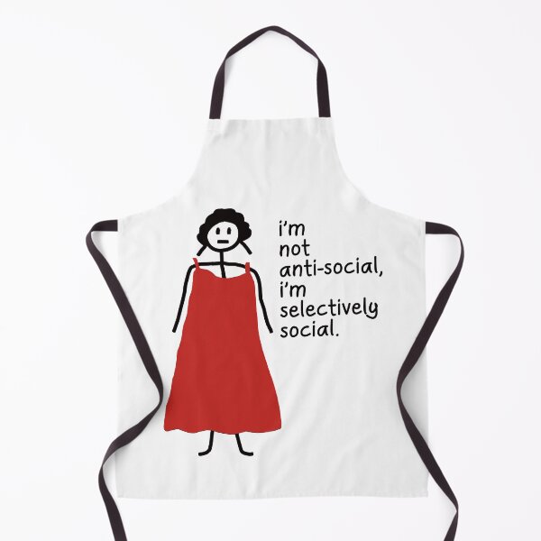 Item preview, I'm Not Anti-Social, I'm Selectively Social. designed and sold by EunsooLee.
