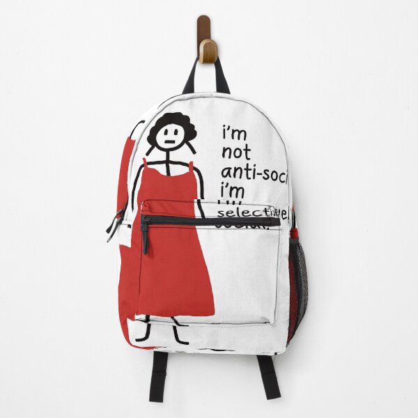 Item preview, I'm Not Anti-Social, I'm Selectively Social. designed and sold by EunsooLee.