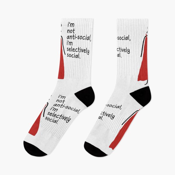 Item preview, No soy antisocial, soy selectivamente social. designed and sold by EunsooLee.