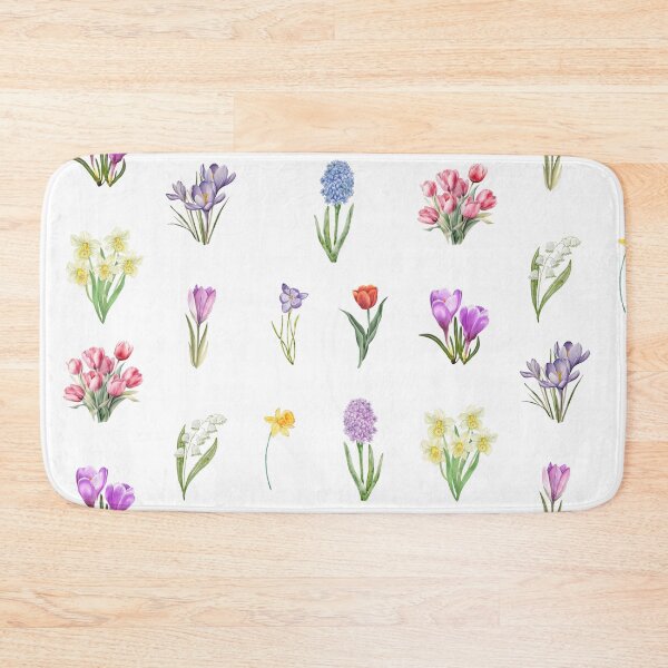 Item preview, Watercolor Spring Flowers  designed and sold by silviaol.