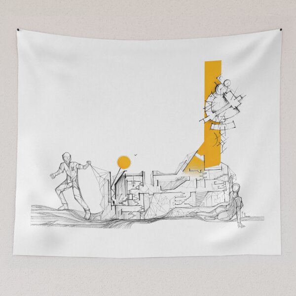Item preview, Unraveling Boundaries: The Fluid Evolution of Space designed and sold by Uratopia.