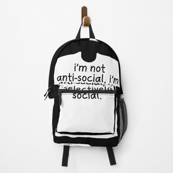 Item preview, I'm Not Anti-Social, I'm Selectively Social. designed and sold by EunsooLee.