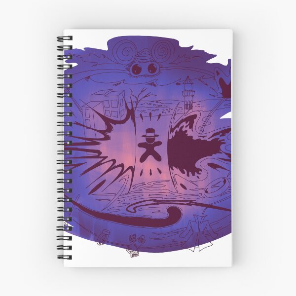 Item preview, Acqua Nera 1 Purple - Psychedelic Abstract Design with Mystic Energy designed and sold by SketchPalet.