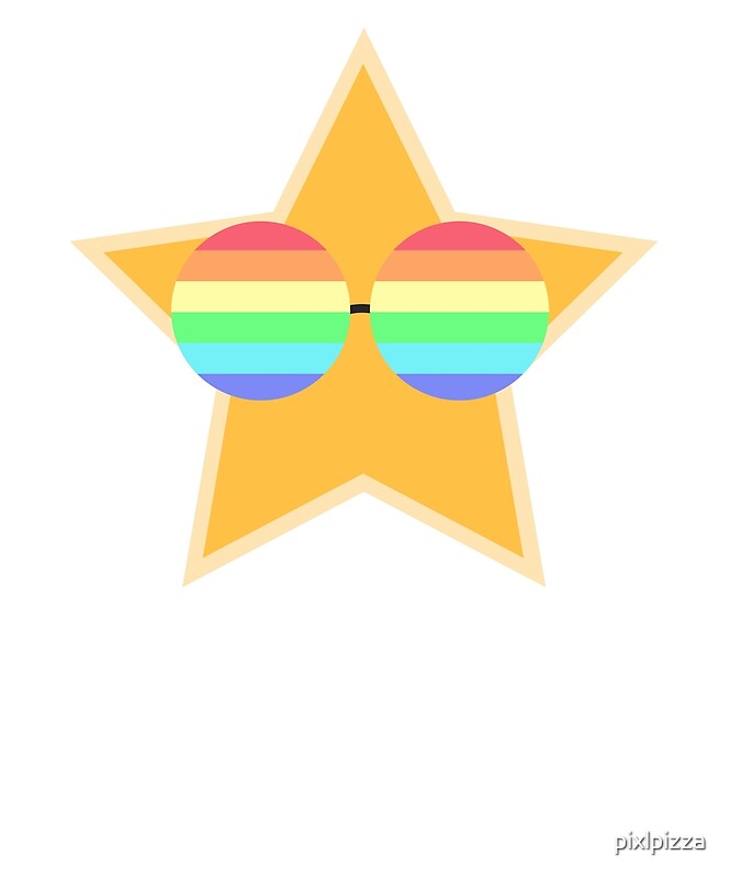 Gold Star Lesbian Pride By Pixlpizza Redbubble