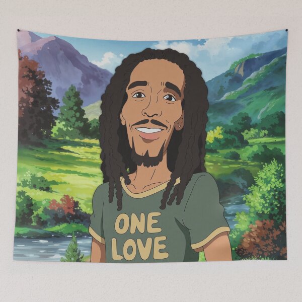 Item preview, bob marley one love designed and sold by DesignShirt900.